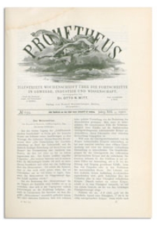 Prometheus : Illustrirte Wochenschrift über die Fortschritte in Gewerbe, Industrie und Wissenschaft. 13. Jahrgang, 1902, Nr 659