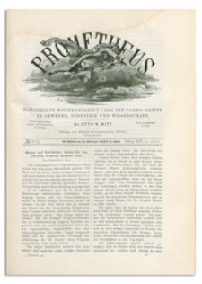 Prometheus : Illustrirte Wochenschrift &uuml;ber die Fortschritte in Gewerbe, Industrie und Wissenschaft. 13. Jahrgang, 1902, Nr 673