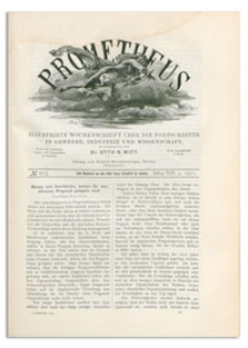 Prometheus : Illustrirte Wochenschrift über die Fortschritte in Gewerbe, Industrie und Wissenschaft. 13. Jahrgang, 1902, Nr 673