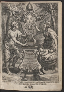 Matthiæ Casimiri Sarbievii [...] Lyricorum Libri IV. Epodon Lib[er] Unus Alterq[ue] Epigrammatum