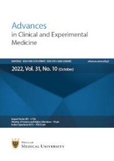 Advances in Clinical and Experimental Medicine, Vol. 31, 2022, nr 10