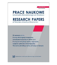 Spis treści [Prace Naukowe Uniwersytetu Ekonomicznego we Wrocławiu = Research Papers of Wrocław University of Economics; 2011; Nr 168; T. 1]