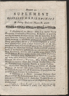 Gazeta Warszawska. R.1786 Nr 20