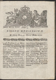 Gazeta Warszawska. R.1786 Nr 24