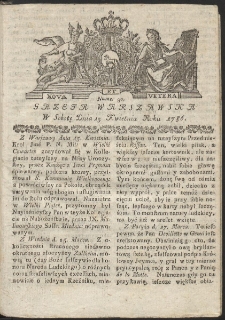 Gazeta Warszawska. R.1786 Nr 30
