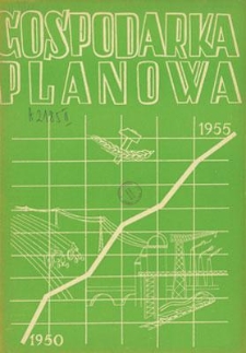 Gospodarka Planowa, Rok VII, styczeń 1952, nr 1