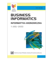 Contents [Business Informatics = Informatyka Ekonomiczna, 2022, Nr 1 (63)]
