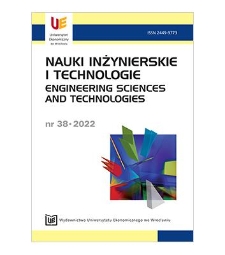 Spis treści [Nauki Inżynierskie i Technologie = Engineering Sciences and Technologies, 2022, Nr 38]