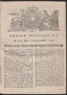 Gazeta Warszawska. R.1786 Nr 70