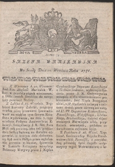 Gazeta Warszawska. R.1786 Nr 75