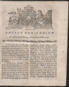 Gazeta Warszawska. R.1787 Nr 4