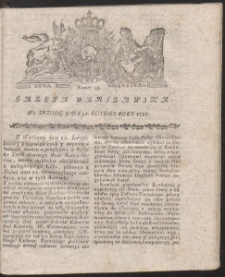 Gazeta Warszawska. R.1787 Nr 15