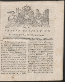 Gazeta Warszawska. R.1787 Nr 16