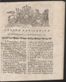 Gazeta Warszawska. R.1787 Nr 33