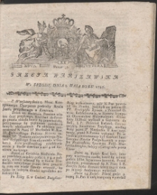Gazeta Warszawska. R.1787 Nr 37