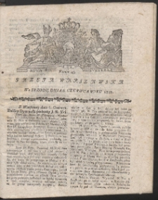 Gazeta Warszawska. R.1787 Nr 45