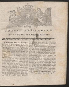 Gazeta Warszawska. R.1787 Nr 73