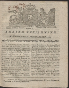 Gazeta Warszawska. R.1788 Nr 4