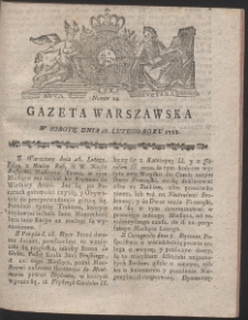 Gazeta Warszawska. R.1788 Nr 14