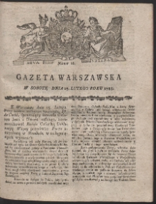 Gazeta Warszawska. R.1788 Nr 16