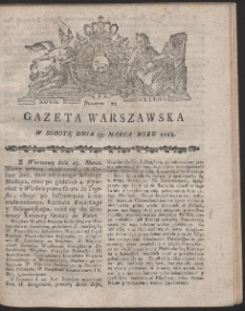 Gazeta Warszawska. R.1788 Nr 22