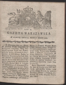 Gazeta Warszawska. R.1788 Nr 24