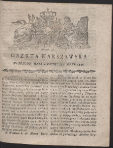 Gazeta Warszawska. R.1788 Nr 27