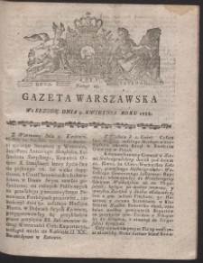 Gazeta Warszawska. R.1788 Nr 29