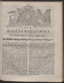 Gazeta Warszawska. R.1788 Nr 40