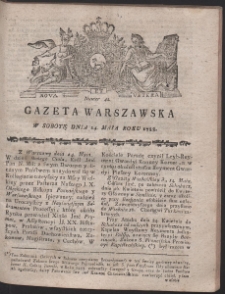 Gazeta Warszawska. R.1788 Nr 42