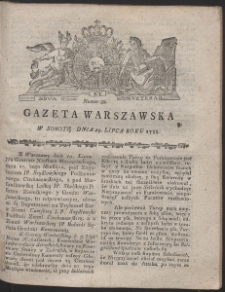 Gazeta Warszawska. R.1788 Nr 58