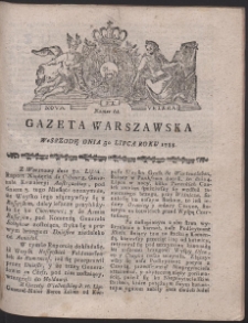 Gazeta Warszawska. R.1788 Nr 61