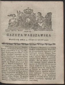 Gazeta Warszawska. R.1788 Nr 67
