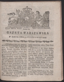 Gazeta Warszawska. R.1788 Nr 68