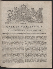 Gazeta Warszawska. R.1788 Nr 75