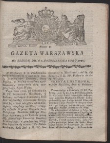 Gazeta Warszawska. R.1788 Ne 81