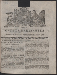 Gazeta Warszawska. R.1788 Nr 87