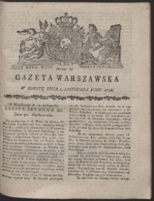 Gazeta Warszawska. R.1788 Nr 88