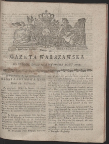 Gazeta Warszawska. R.1788 Nr 93