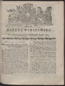 Gazeta Warszawska. R.1788 Nr 96