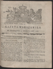 Gazeta Warszawska. R.1788 Nr 97