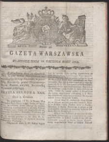 Gazeta Warszawska. R.1788 Nr 99