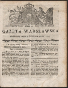Gazeta Warszawska. R.1789 Nr 98