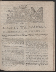 Gazeta Warszawska. R.1791 Nr 104