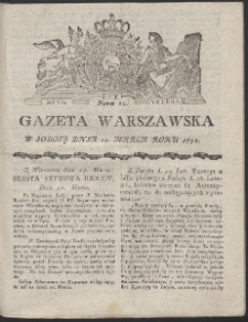Gazeta Warszawska. R.1792 Nr 24
