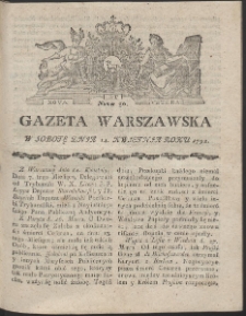 Gazeta Warszawska. R.1792 Nr 30