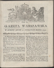 Gazeta Warszawska. R.1792 Nr 66