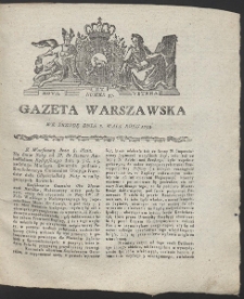 Gazeta Warszawska. R.1793 Nr 37