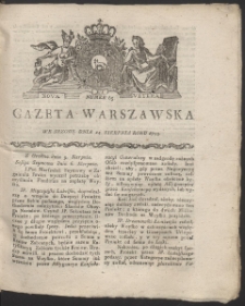 Gazeta Warszawska. R.1793 Nr 65
