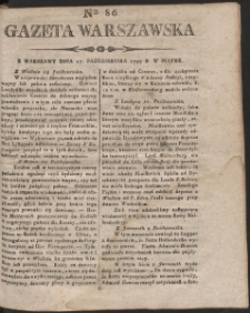 Gazeta Warszawska. R. 1797 Nr 86